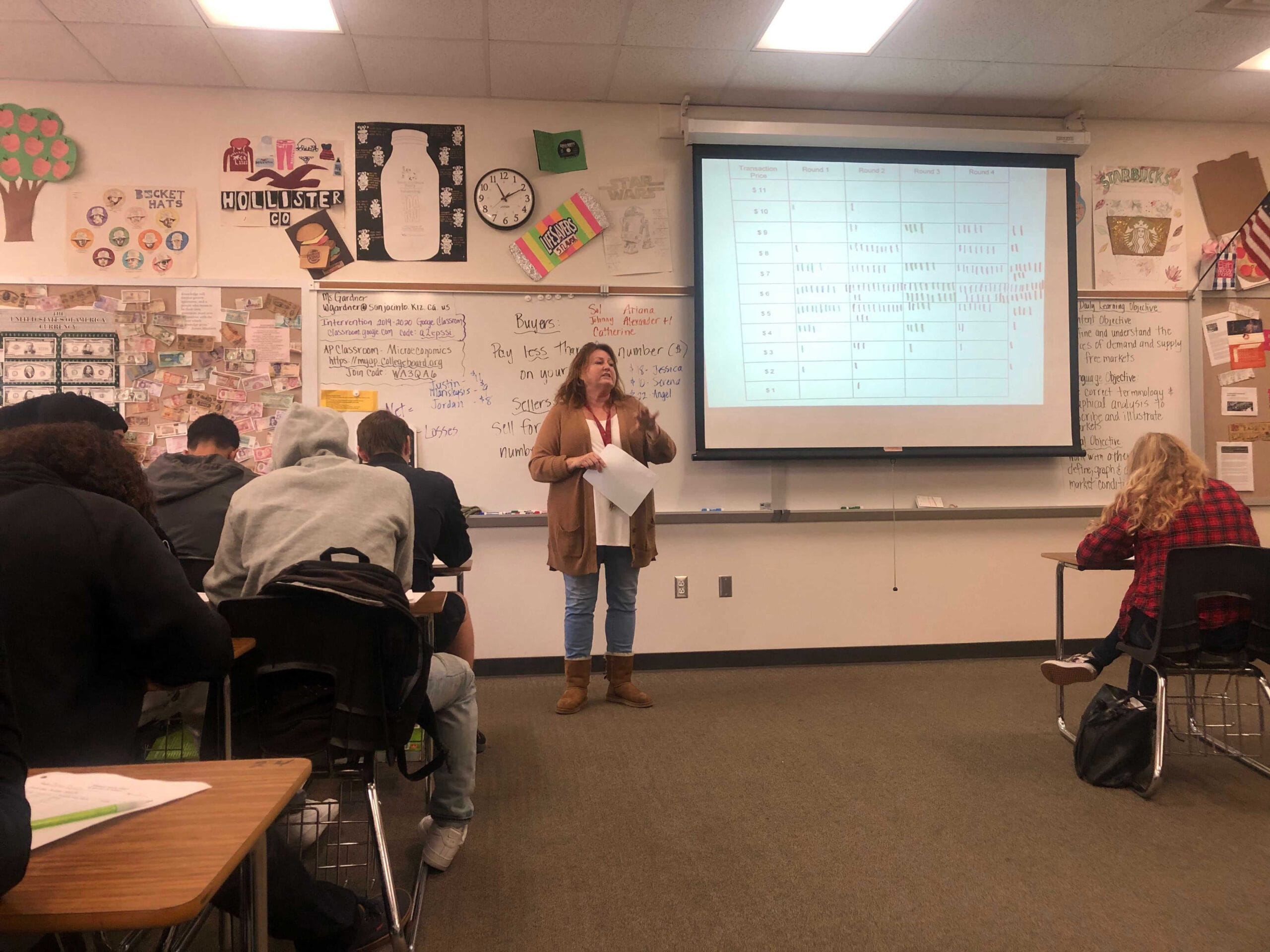 Teacher in Classroom - CCEE